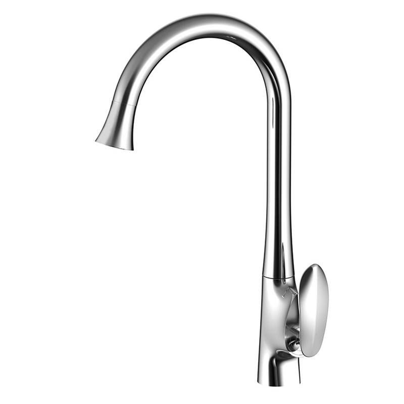 Hight Quality Pull Out Pull Down Chrome Plated Kitchen Faucet Mixer with Flexible Hose