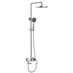 Chrome Brass Bath Shower Mixer Set