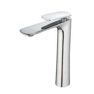 Brass Chrome Water Taps Bathroom Faucet Widespread Basin Faucet