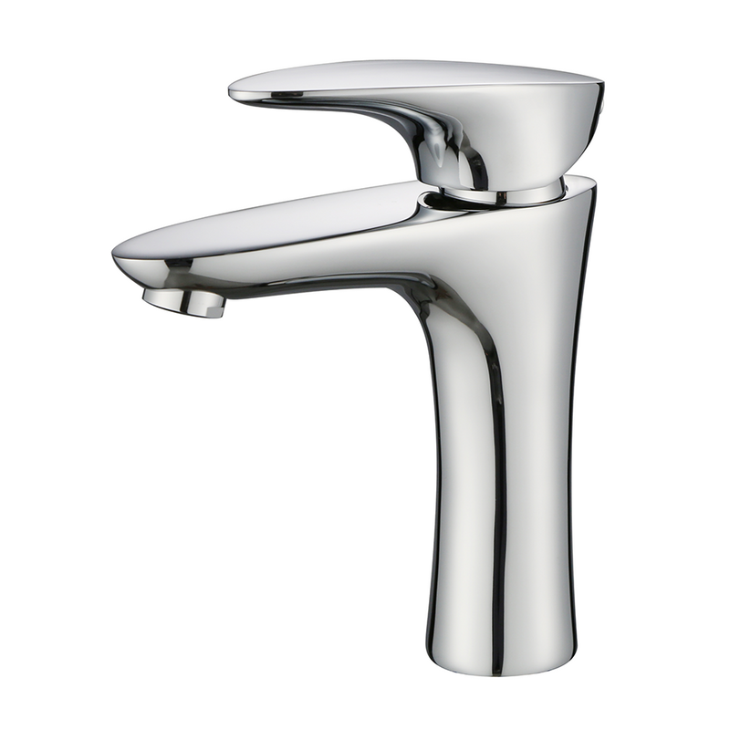 New Design Brass Body Sink Bathroom Basin Mixer Water Pillar Wash Basin Faucet Mixer Tap