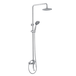 High Quality Rain Head Mixer Brass Shower Faucet Set For Bathroom