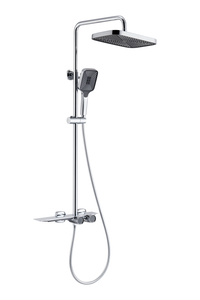 Stainless Steel Wall Mounted Shower Faucet Set