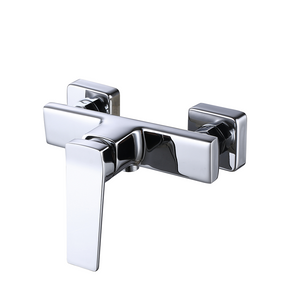 Chrome Finished Wall Mounted Bathroom Mixer Brass Shower Faucet Shower Mixer Tap