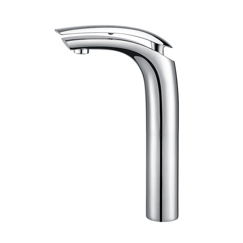 Basin Faucet For Bathroom Single Handle Brushed Gold Faucet