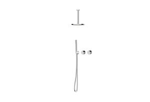 Rainfall wall mounted top shower Stainless Steel Wall-mount 
