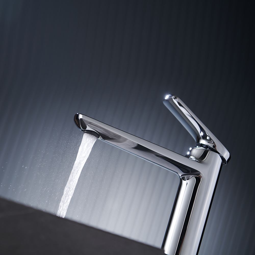 Uperior Design Modern Chrome Bathroom Mixer Sink Basin Faucet
