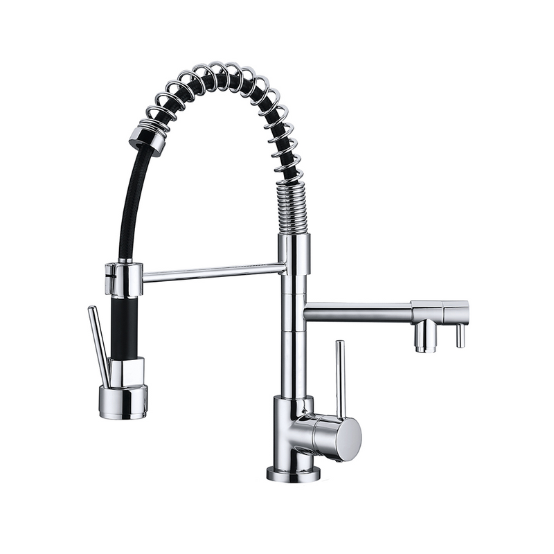 Pull Out Single Handle Pre-rinse Faucet Spring Loaded Kitchen Faucet Commercial Faucet Mixer