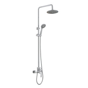 Modern Bath Shower Wall-mounted Single Handle Faucet Set