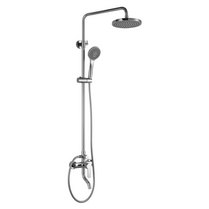 Modern Style Matt Black Shower Set Hotel Bathroom Shower Mixer Brass Rain Bath Shower Set