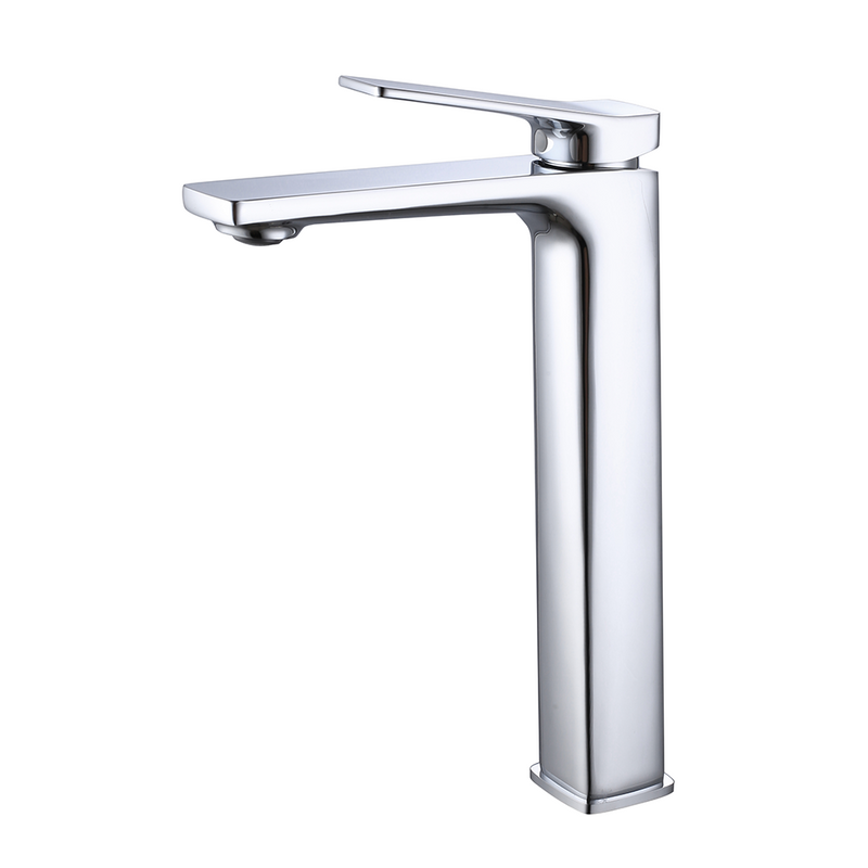 Unique Design Single Handle Brass Square Design Bathroom Wash Hand Basin Water