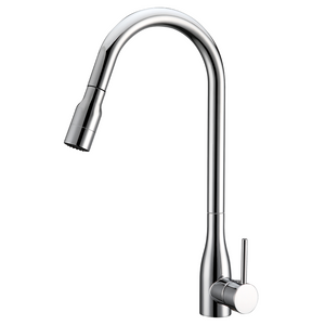 Hot Cold Water Mixer Solid Brass 59 Single Handle Pull Out Kitchen Sink Faucet 