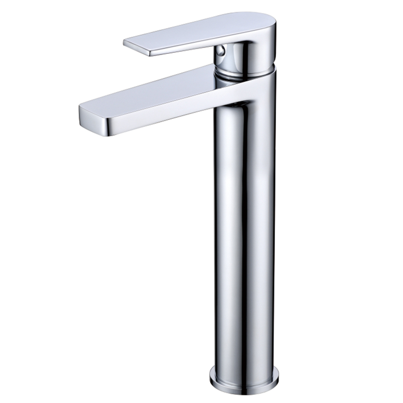 Luxury Contemporary Bathroom Single Hole Water Mixer Taps Basin Faucet