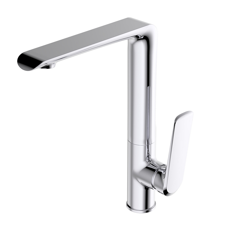 Luxury High Quality Single Lever Brass Kitchen Tap Chrome Kitchen Faucet