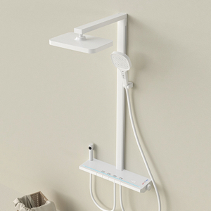 H-G08-W Hramsa White Color New Shower Faucet Set