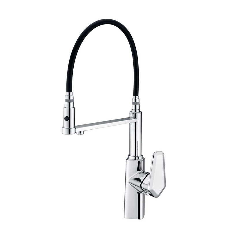 New Modern Universal Single Handle Pull Down Spray Head Kitchen Faucet